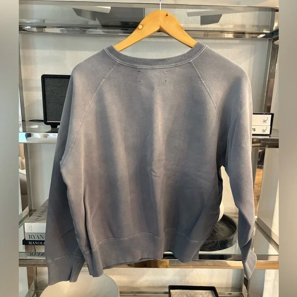 Madeworn Shrunken Sweatshirt Light Gray XL - Picture 2 of 4